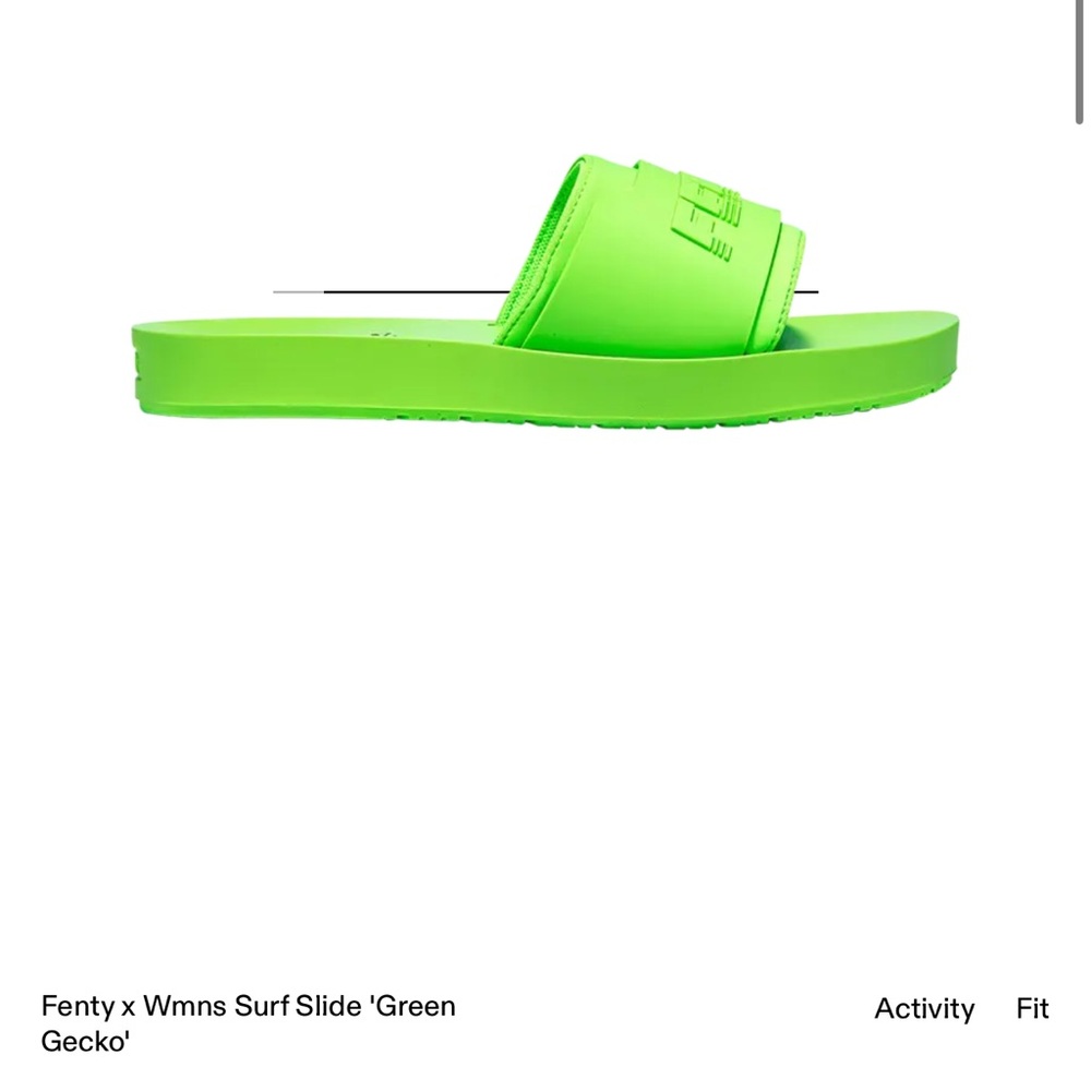 Puma x Fenty Women’s Surf Slide 'Green Gecko'